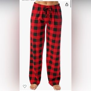 Checkered pajama pants